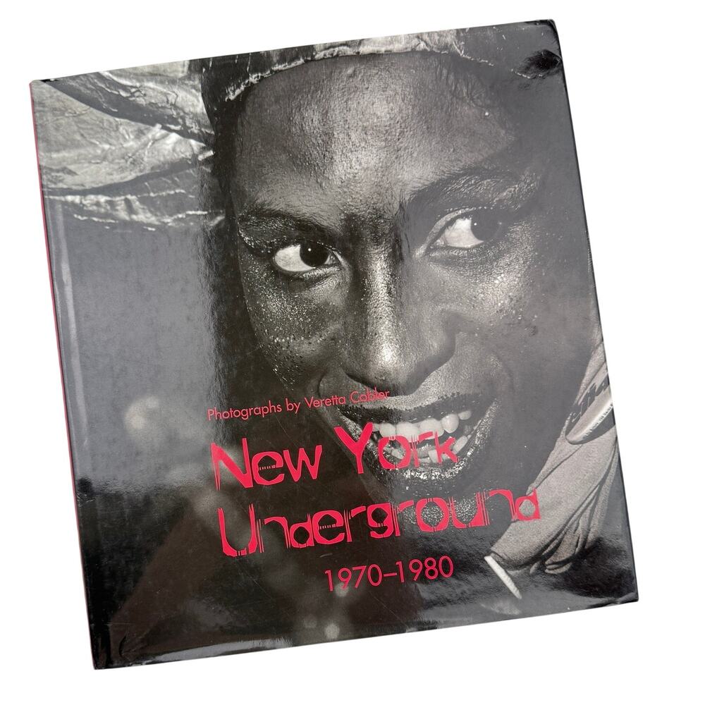 New York Underground 1970 – 1980 by Veretta Cobler Hardcover Photo Book Disco